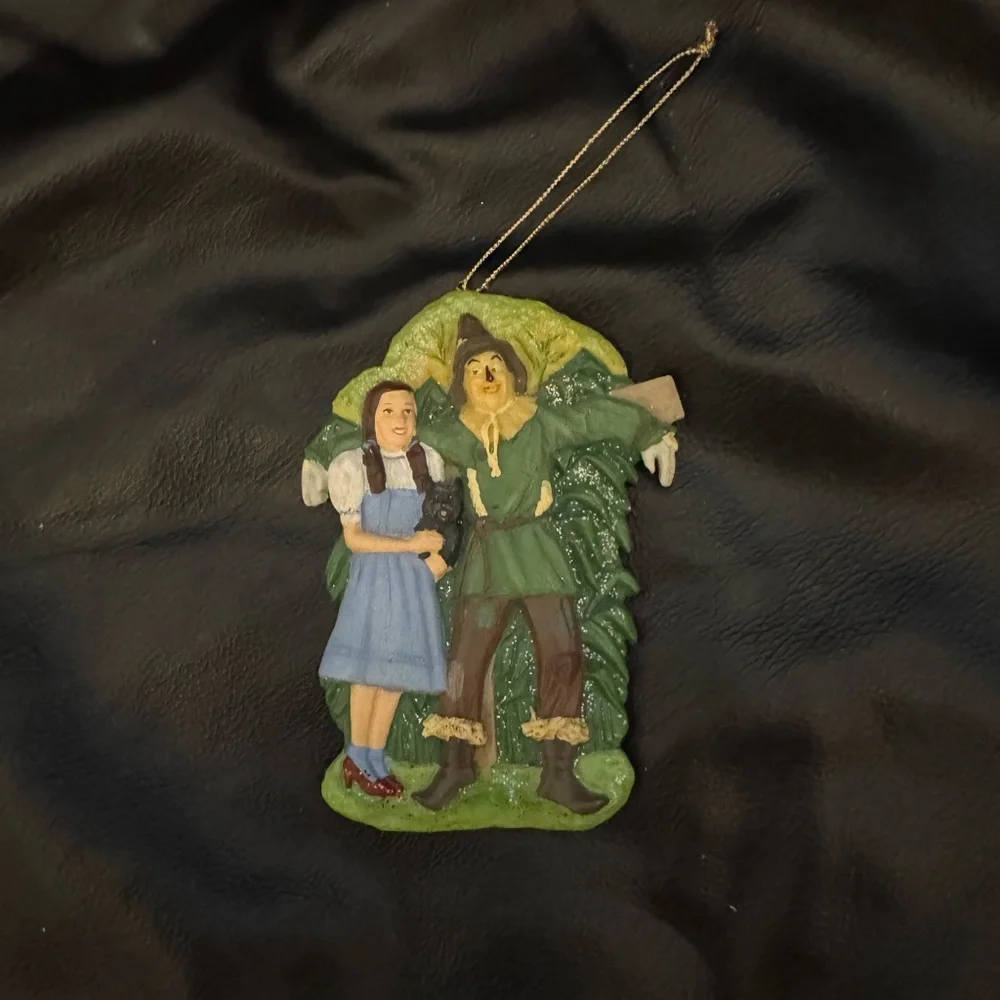 Vintage Kurt Adler 2001 Wizard of Oz Ornament - Dorothy & Scarecrow